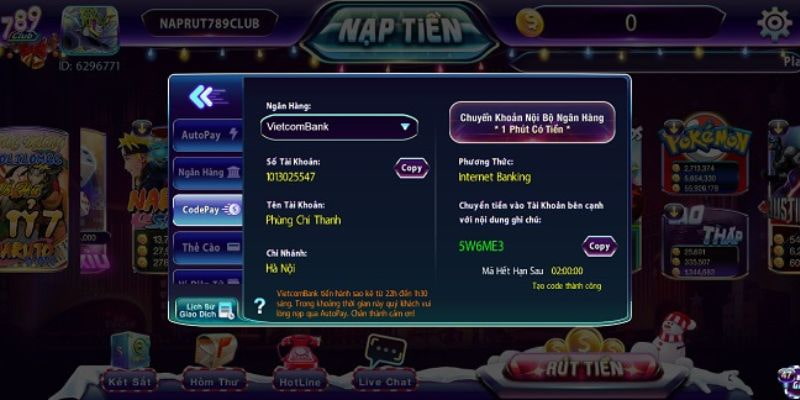 Rút tiền 789club Hướng dẫn chi tiết quy trình rút tiền 789club